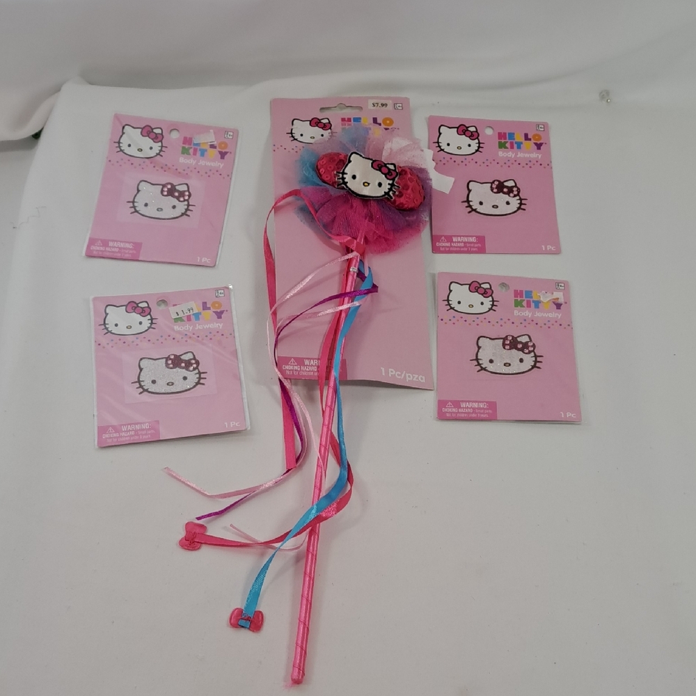 Hello Kitty Pink and Blue Kids Costume Accessories